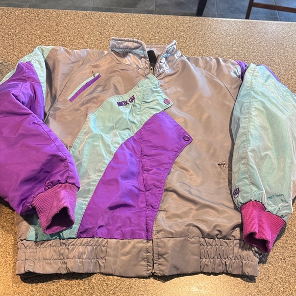 Vintage 90s arctic cat snowmobiling double lined jacket - Picture 1 of 6